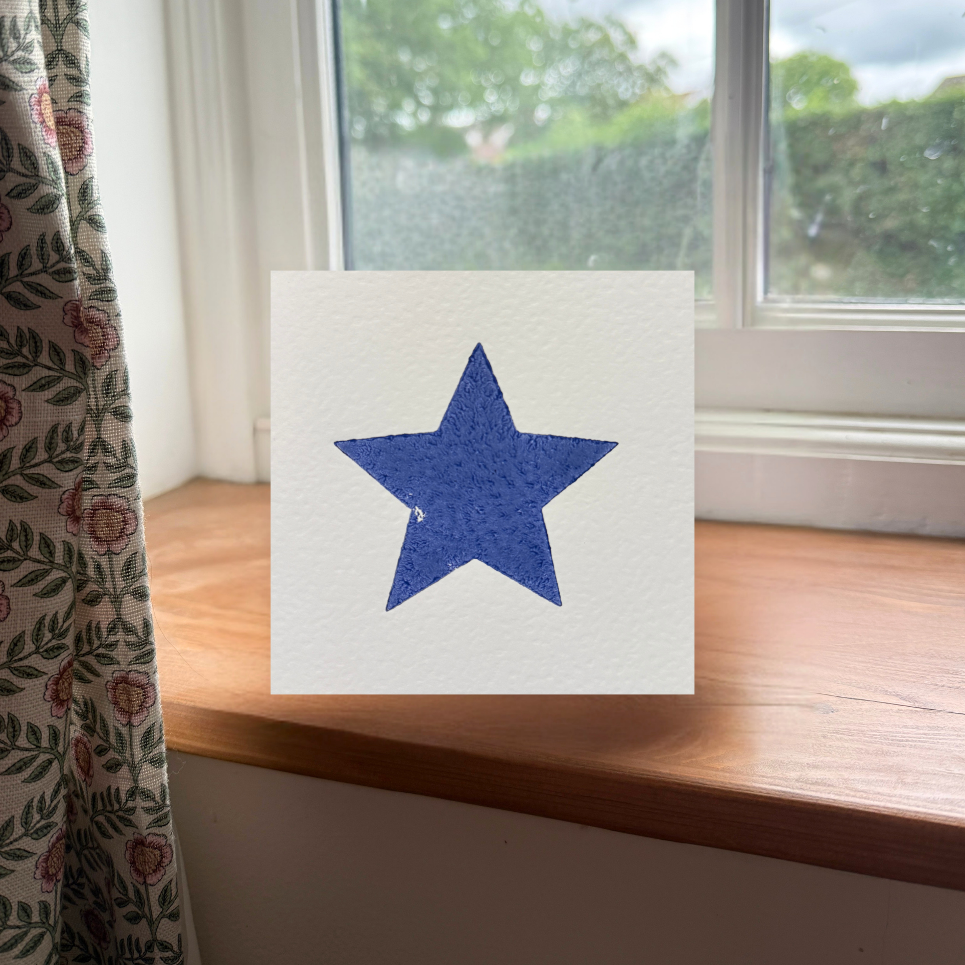 Bluebelle Star Greeting Card