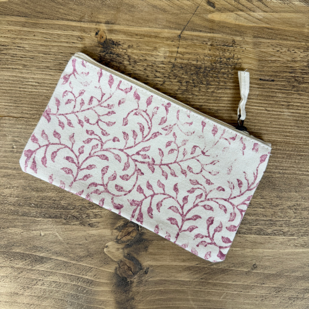 Green Random Pheasant Small Pouch