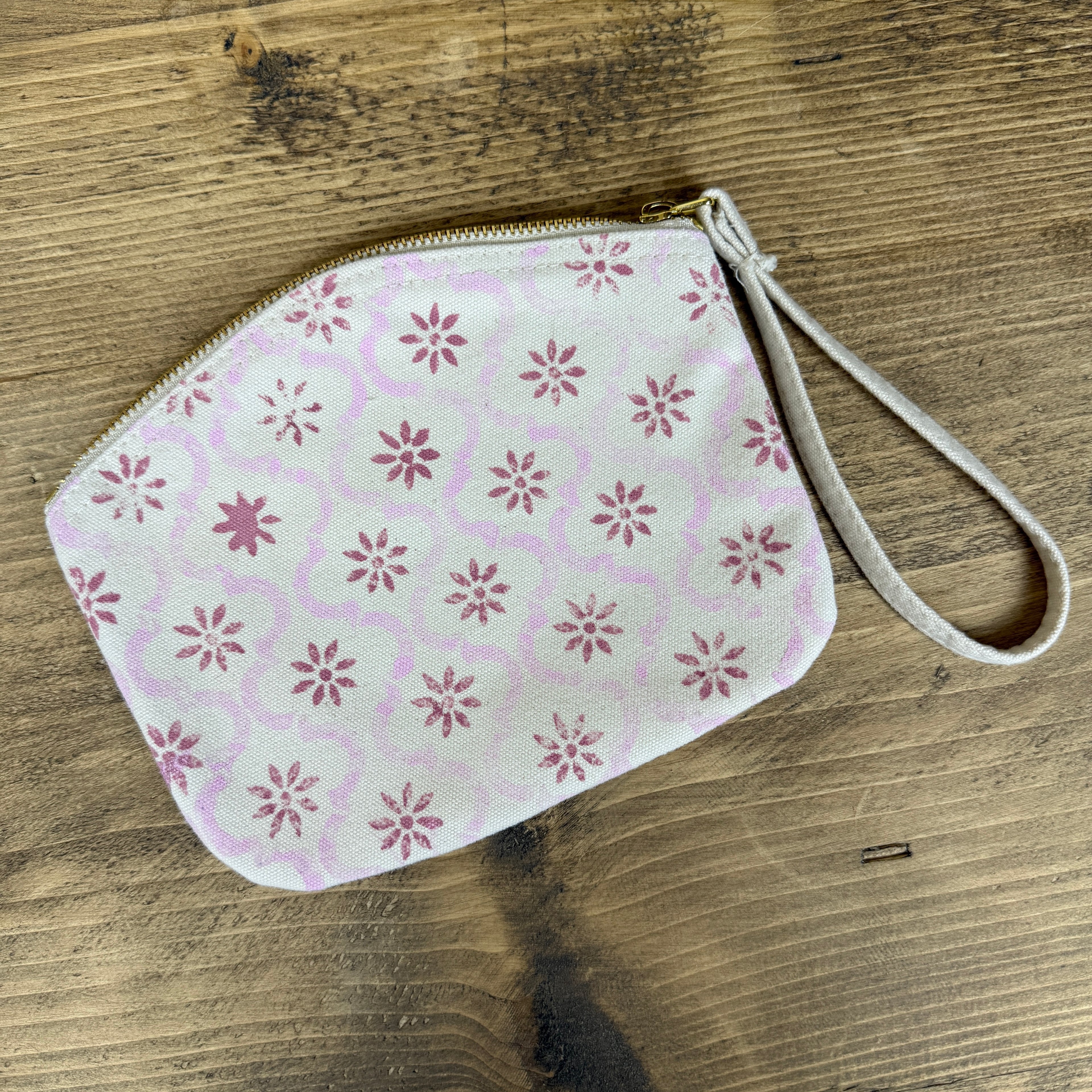 Pink Vines Land Rover Small Clutch Bag