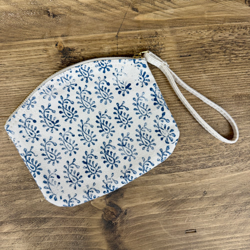 Blue Random Tractors Small Clutch Bag