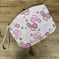 All the Pinks Random Tractor Large Clutch Bag