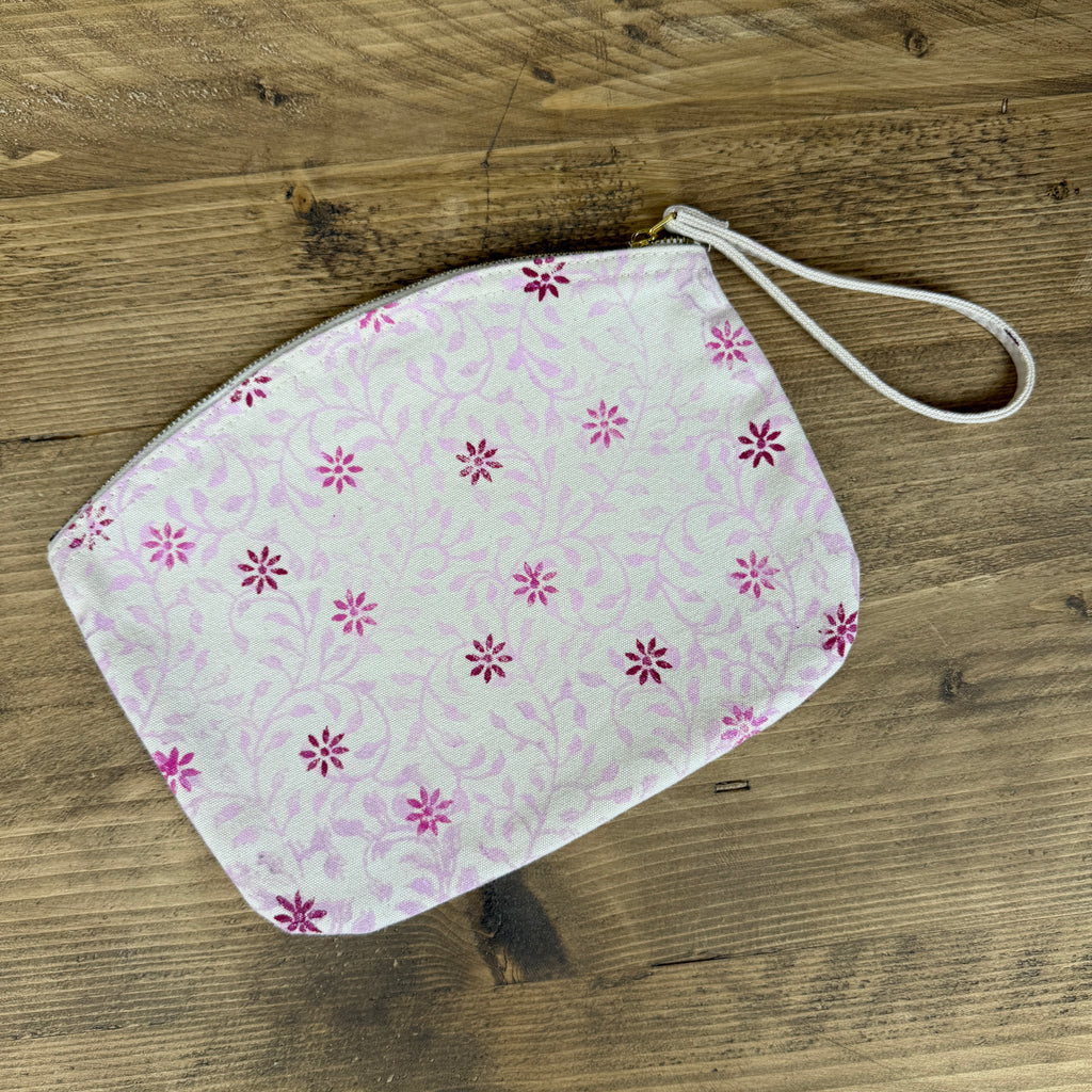All the Pinks Random Tractor Large Clutch Bag
