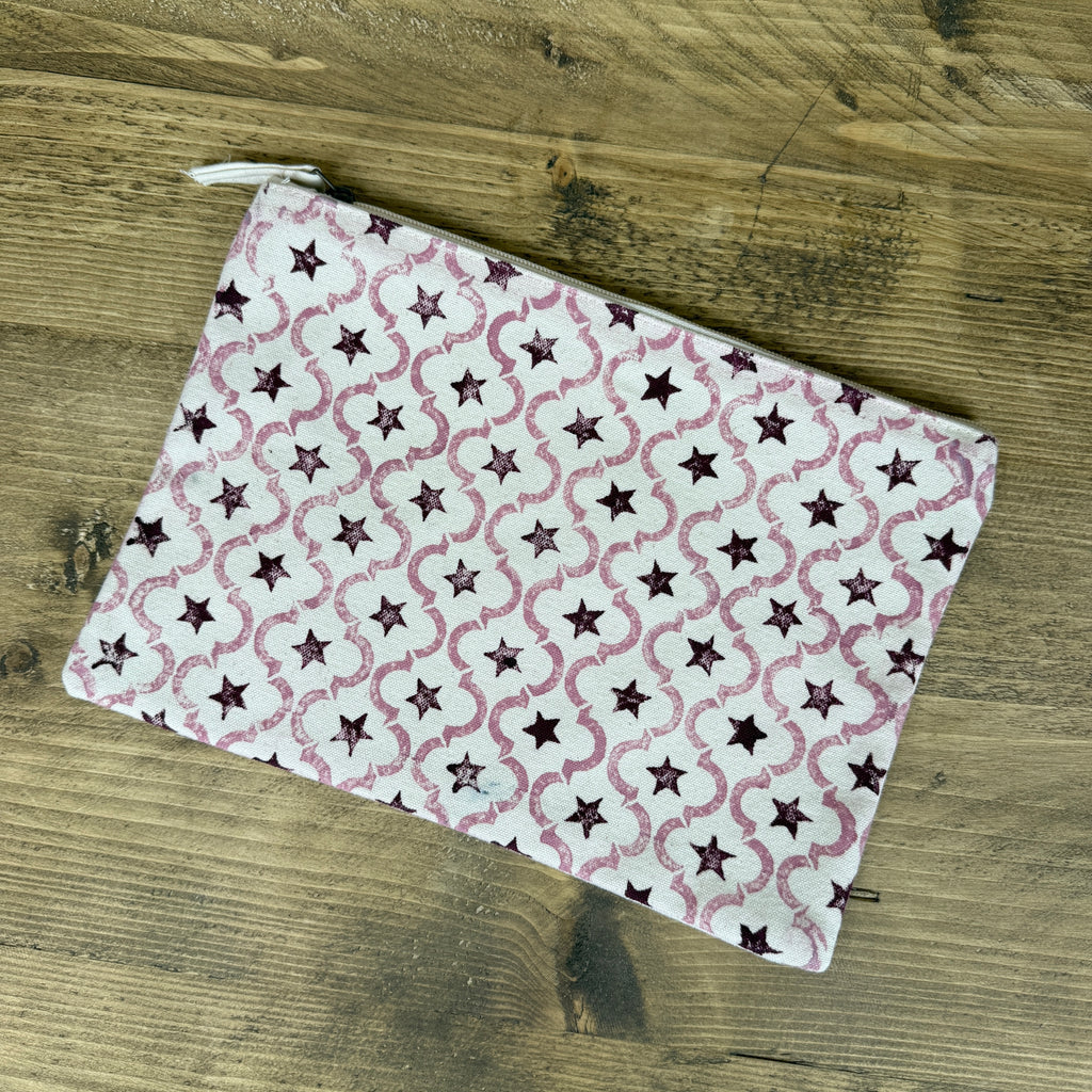 Stripey Tractor Large Pouch