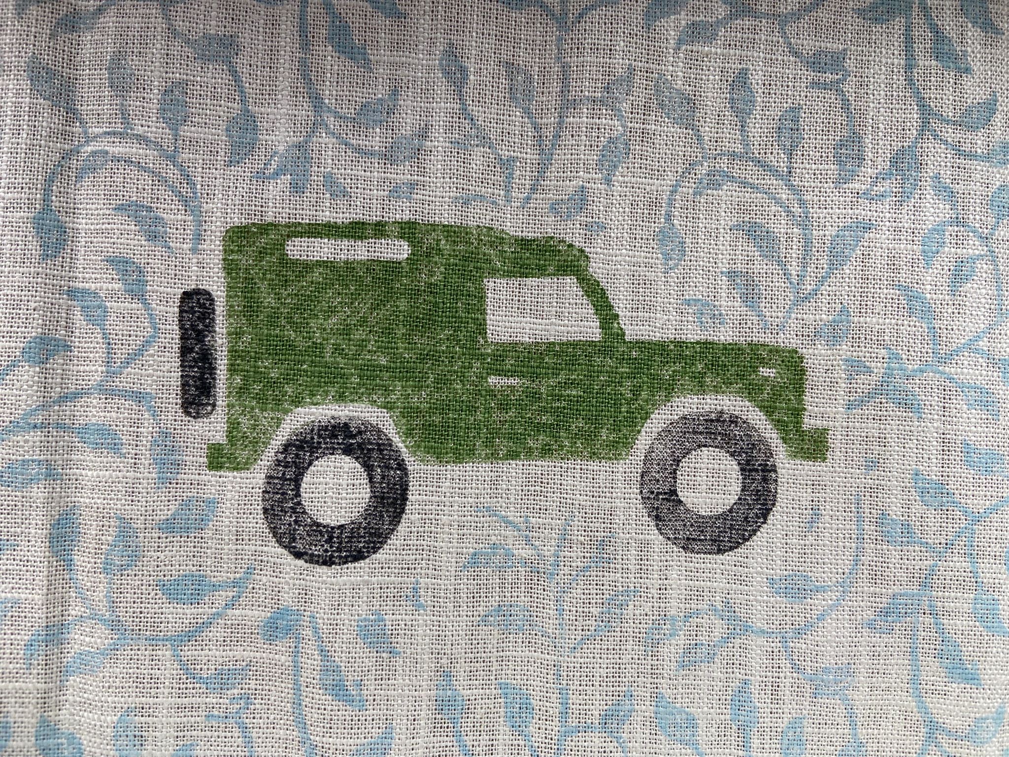 The Vines Land Rover Lampshade