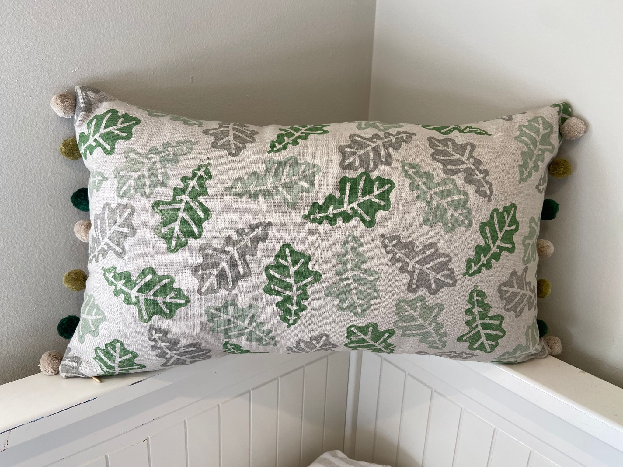 Oak Leaves Cushion